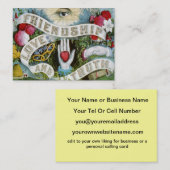 vriendschap Liefde en waarheid Visitekaartje (Voorkant / Achterkant)