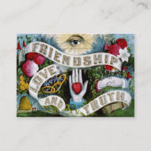 Vriendschap Liefde Waarheid Contactkaartje (Voorkant)