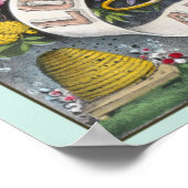 Vriendschap, liefde, waarheid Vintage Poster (Hoek)