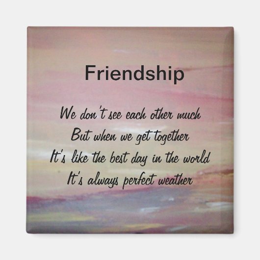 vriendschap magneet (Voorkant)