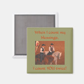 Vriendschap - magneet (Voorkant / Achterkant)