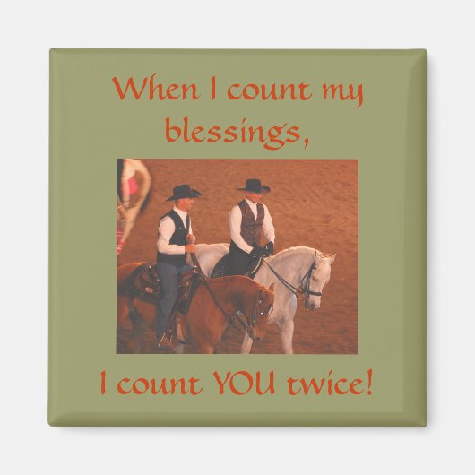 Vriendschap - magneet (Voorkant)