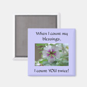 Vriendschap - magneet (Voorkant / Achterkant)