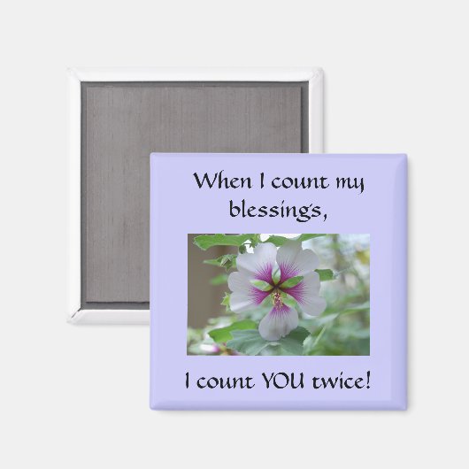 Vriendschap - magneet (Voorkant / Achterkant)