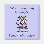 Vriendschap - magneet (Voorkant)