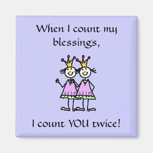 Vriendschap - magneet (Voorkant)