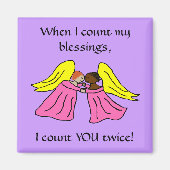 Vriendschap - magneet - Gepersonaliseerd (Voorkant)