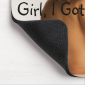 Vriendschap - Meisje, ik heb je rug! Muismat (Hoek)