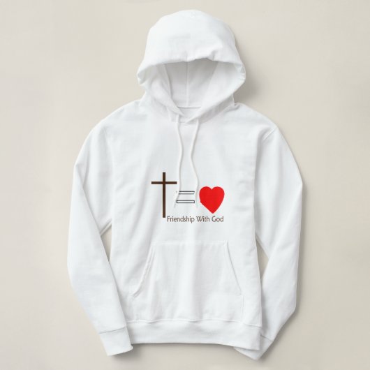 Vriendschap met God Hoodie (Design voorkant)