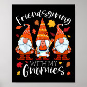 Vriendschap met mijn Thanksgiving drie g Poster (Voorkant)