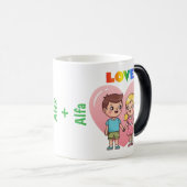 Vriendschap Mokken USA – gepersonaliseerde koffie  (Voorkant rechts)