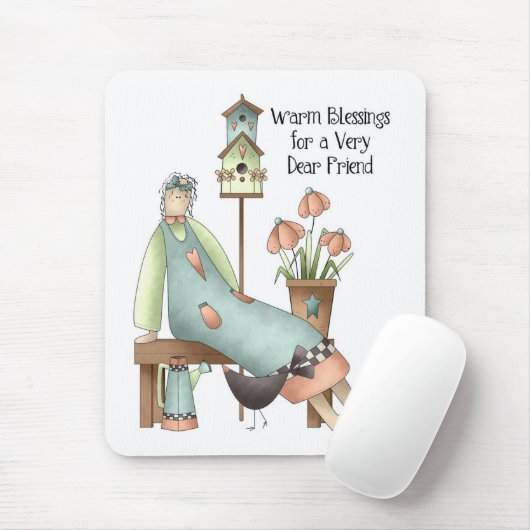 Vriendschap Mousepad Muismat (Met muis)