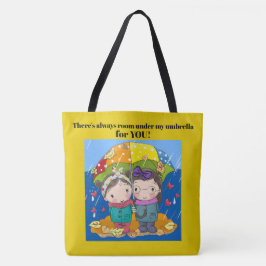 Vriendschap of Familie - ZIE ACHTERKANT Tote Bag