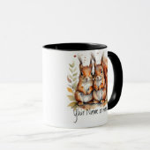 Vriendschap of romantische Jouw naam noemt eekhoor Mok (Voorkant rechts)