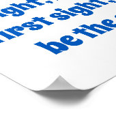 Vriendschap op de eerste nacht - vriendschappelijk poster (Hoek)