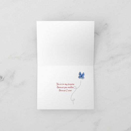 vriendschap-oude voddenpop en teddybeer kaart (Binnen)