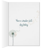 Vriendschap Paardenbloem Zaden (Binnen (Rechts))