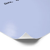 Vriendschap positieve bevestiging perfect poster (Hoek)