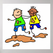 vriendschap poster (Voorkant)