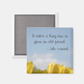 Vriendschap Quote Magnet (Voorkant / Achterkant)