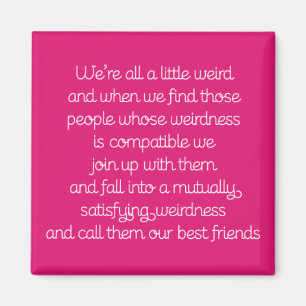 Vriendschap Quote Magnet