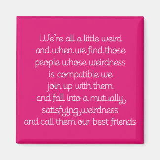 Vriendschap Quote Magnet