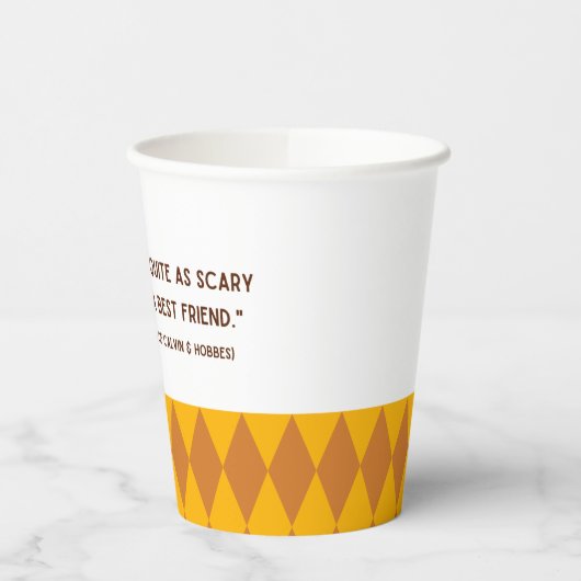 Vriendschap Quote Papieren bekers (Links)