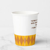 Vriendschap Quote Papieren bekers | Friendsgiving (Rechts)