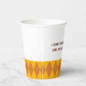 Vriendschap Quote Papieren bekers | Friendsgiving (Rechts)