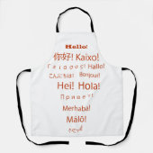 vriendschap schort (Voorkant)