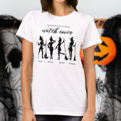Vriendschap Shirt Vier Heksen Coven Halloween