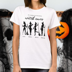 Vriendschap Shirt Vier Heksen Coven Halloween