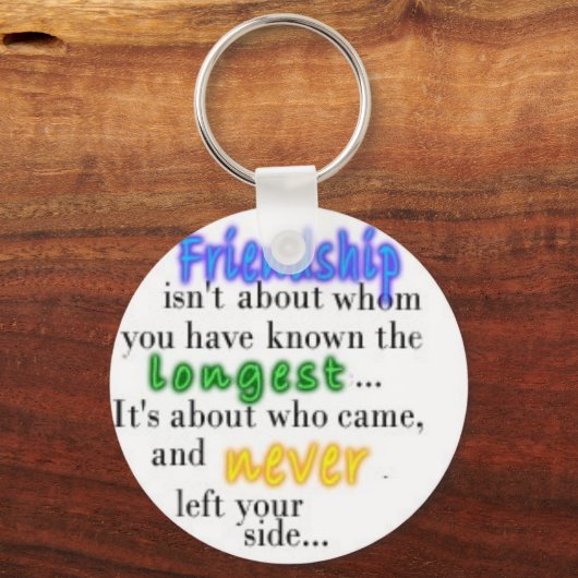 vriendschap sleutelhanger (Voorkant)