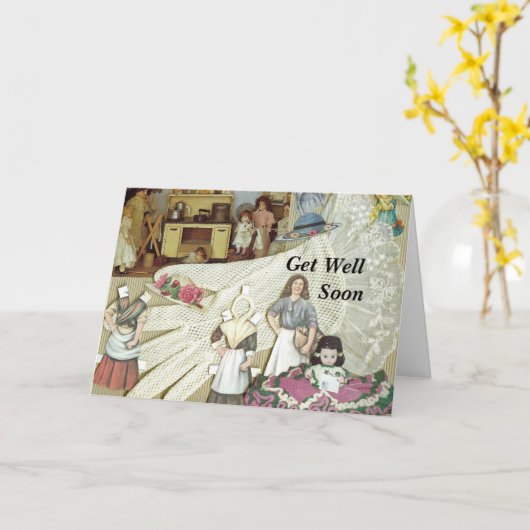 vriendschap  snel hersteld kaart (Gele Bloem)