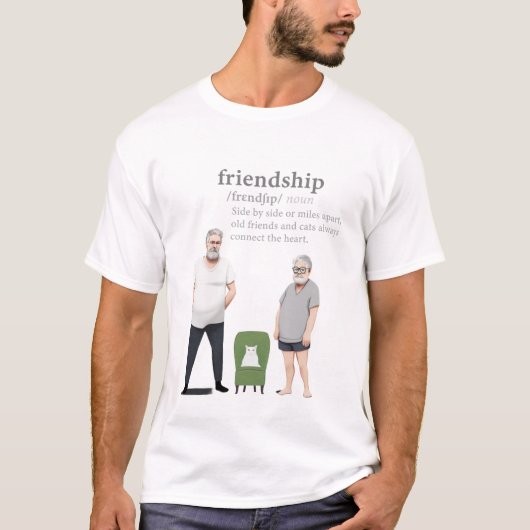 vriendschap t-shirt (Voorkant)