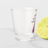 Vriendschap Teddy Bear houdt van je Inspirerend Shot Glas (Links)