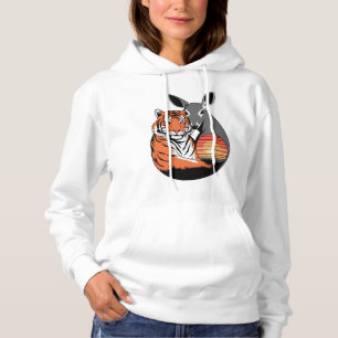 Vriendschap tussen tijger en hert hoodie