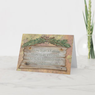 Vriendschap vader - Wenskaart Kaart