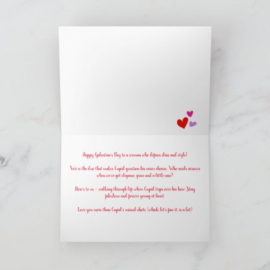 Vriendschap Valentijnsdag Kaart (Galentine's) (Binnen)