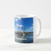 Vriendschap van het Salem-schip in Salem Massachus Koffiemok (Voorkant rechts)