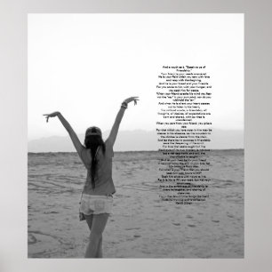 Vriendschap van Kahlil Gibran Poster