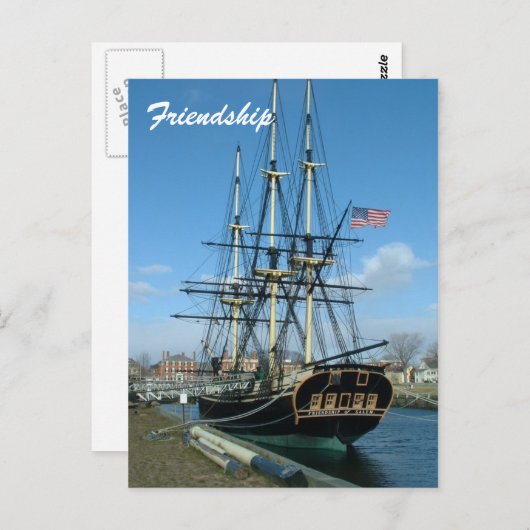 Vriendschap van Salem Briefkaart (Voorkant / Achterkant)