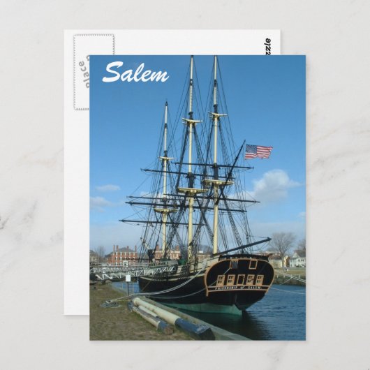 Vriendschap van Salem Briefkaart (Voorkant / Achterkant)