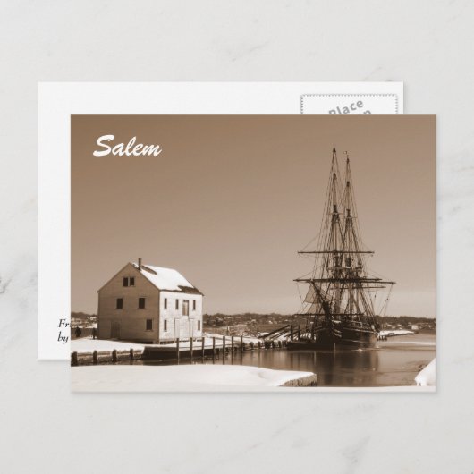 Vriendschap van Salem Briefkaart (Voorkant / Achterkant)