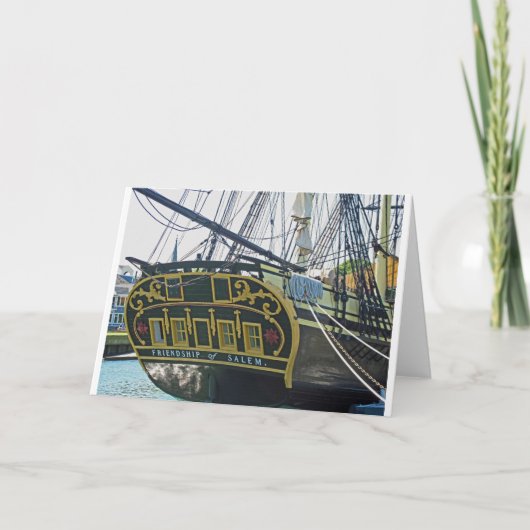 Vriendschap van Salem Kaart (Voorkant)