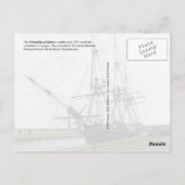Vriendschap van Salem, Massachusetts Briefkaart (Achterkant)