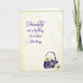 Vriendschap Verjaardag Kaart (Voorkant)