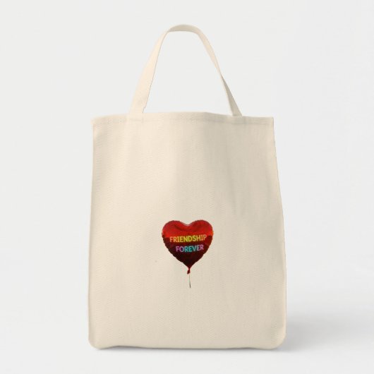 Vriendschap, voor altijd tote bag (Voorkant)