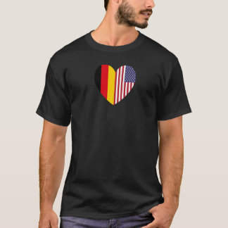 Vriendschap voor Amerika en Duitsland T-shirt