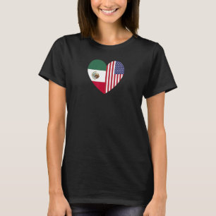 Vriendschap voor Amerika en Mexico T-shirt